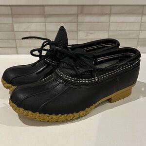 Women's Bean Boots: Rubber Mocs